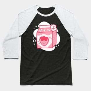 Cute Strawberry Milk Baseball T-Shirt